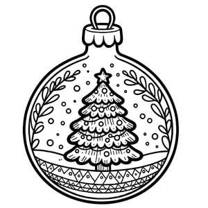 Bola de Natal da árvore de Natal