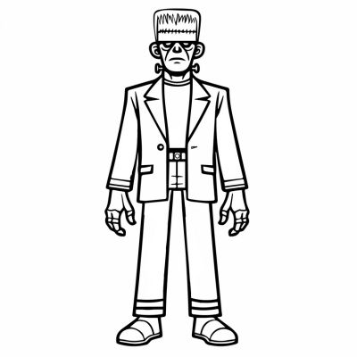 Frankenstein em pé
